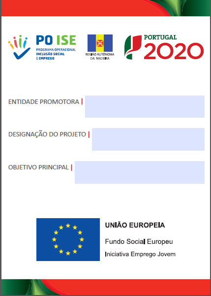 Modelos Cartazes - UE-FSE-IEJ -Região Autónoma da Madeira