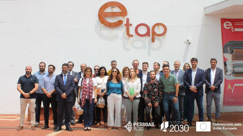 Comissão Europeia visita a Escola Tecnológica, Artística e Profissional de Pombal